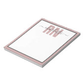 Bloc-note Cadeaux d'études d'infirmière autorisée (Tourné)