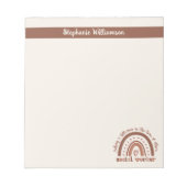 Bloc-note Cadeaux d'évaluation personnalisés des travailleur (Devant)