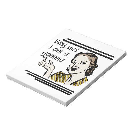 Bloc-note Cadeaux Gamma Retro (Tourné)