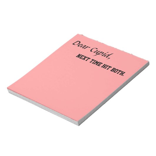 Bloc-note Cadeaux moqueurs cadeaux Anciens Valentines jour c (Tourné)