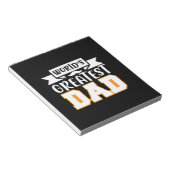 Bloc-note Cadeaux papa | Le plus grand papa du monde (Incliné)