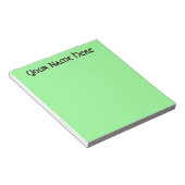 Bloc-note Cadeaux Personnalisés pour Enseignants Pastel Mint (Incliné)