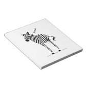 Bloc-note Cadeaux Zebra Lovers (Incliné)