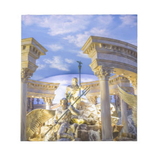 Bloc-note Caesars Palace Las Vegas Statue Hotel Casino