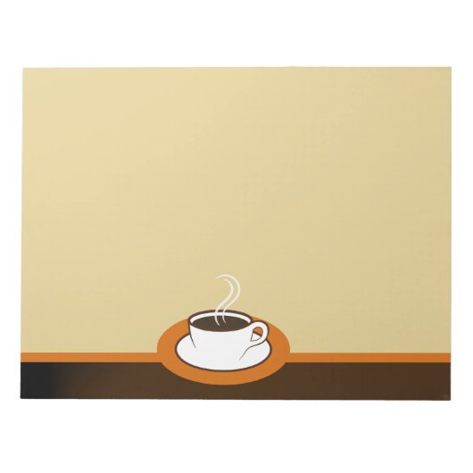Bloc-note Café Café Café Café Café Grands Notepads (Devant)