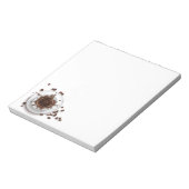 Bloc-note Café Splash Coffee Beans Art (Tourné)
