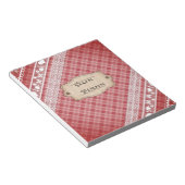 Bloc-note Cage rétro (Incliné)