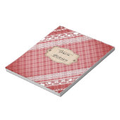 Bloc-note Cage rétro (Tourné)