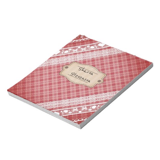 Bloc-note Cage rétro (Tourné)