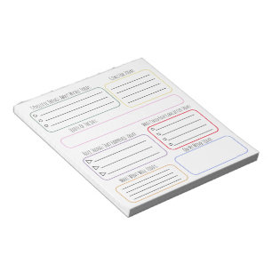 Bloc-note Cahier (13,97 x 15,24 cm), 40 Pages - Aujourd'hui
