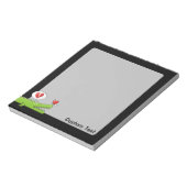 Bloc-note Cahier Alligator amoureux (Tourné)