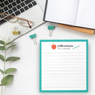 Bloc-note Cahier Apple Pencil personnalisé pour la reconnais