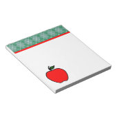 Bloc-note Cahier Cadeau Prof Argyle Apple Teacher's School (Incliné)
