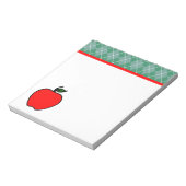 Bloc-note Cahier Cadeau Prof Argyle Apple Teacher's School (Tourné)