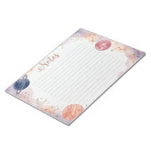 Bloc-note Cahier Céleste Aquarelle Planètes (Incliné)