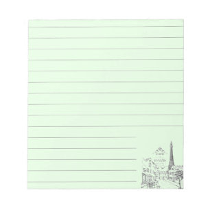 Bloc-note Cahier de café de Paris