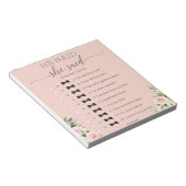 Bloc-note Cahier de jeu 'Il a dit, elle a dit' pour enterrem (Incliné)