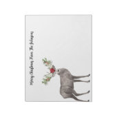 Bloc-note Cahier de Noël Cerf (Tourné)