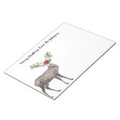Bloc-note Cahier de Noël Cerf (Incliné)