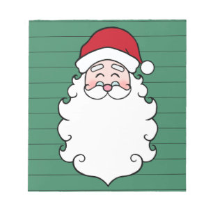 Bloc-note Cahier de Noël Père Noël Cadeau