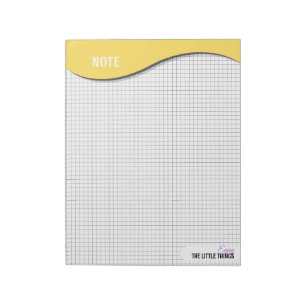 Bloc-note Cahier de notes à points en grille "Profitez des p