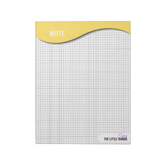 Bloc-note Cahier de notes à points en grille "Profitez des p