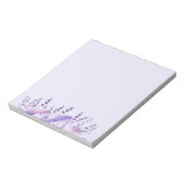 Bloc-note Cahier de notes aux tiges de lavande délicates (Tourné)