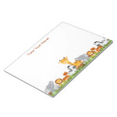 Bloc-note Cahier de notes Bébés Animaux de la Jungle Mignons (Incliné)