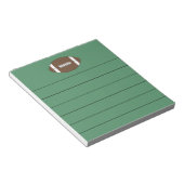 Bloc-note Cahier de notes Football Cadeau (Incliné)