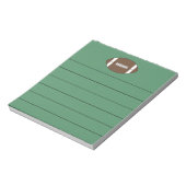 Bloc-note Cahier de notes Football Cadeau (Tourné)