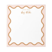 Bloc-note Cahier de notes personnalisé pour professeur avec (Devant)