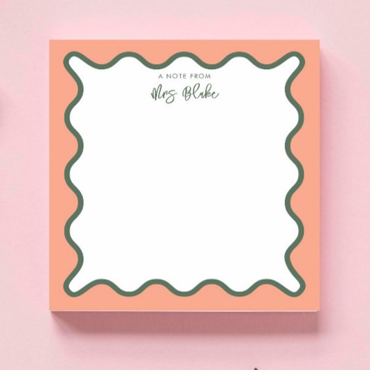 Bloc-note Cahier de notes personnalisé pour professeur avec 