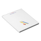 Bloc-note Cahier de notes pour enseignant de maternelle Styl (Incliné)