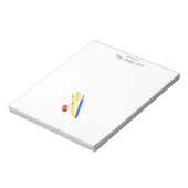 Bloc-note Cahier de notes pour enseignant de maternelle Styl (Tourné)