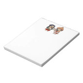 Bloc-note Cahier de notes Pug Cinco De Mayo (Tourné)