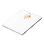 Bloc-note Cahier de notes Puggy heureux (Tourné)