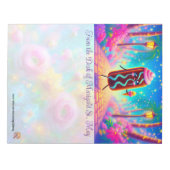 Bloc-note Cahier de rêves de beignet (Devant)
