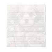Bloc-note Cahier ligné Adorables Chiots (Devant)