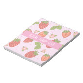 Bloc-note Cahier Rose Fraise Mignon (Tourné)