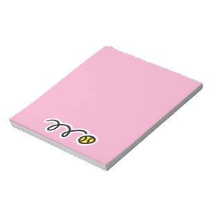 Bloc-note Cahier sportif avec gribouillis de balle de tennis