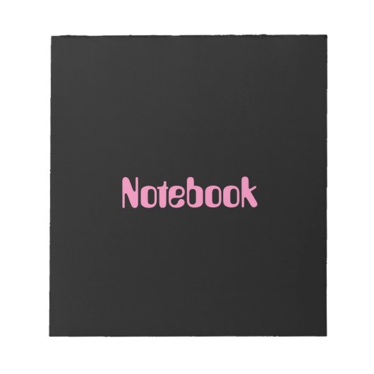 Bloc-note Cahier Texte imprimé 40 Pages Papeterie Écriture (Devant)
