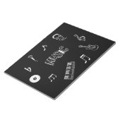 Bloc-note Cahier Thématique Musique (Incliné)