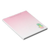 Bloc-note Cake (Cat + Snake) Pink Notepad (Incliné)