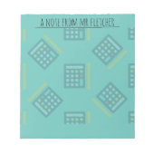 Bloc-note Calculatrices personnalisées Notes mathématiques p (Devant)