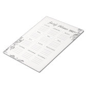 Bloc-note Calendrier annuel planificateur (Incliné)