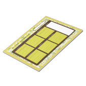 Bloc-note Calendrier de classe (Incliné)