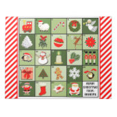 Bloc-note Calendrier de Noël (Devant)