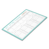 Bloc-note Calendrier de sélection des animaux de compagnie (Incliné)