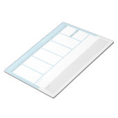 Bloc-note Calendrier hebdomadaire de la famille (Incliné)