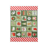 Bloc-note Calendriers de l'Avent de Noël (Tourné)